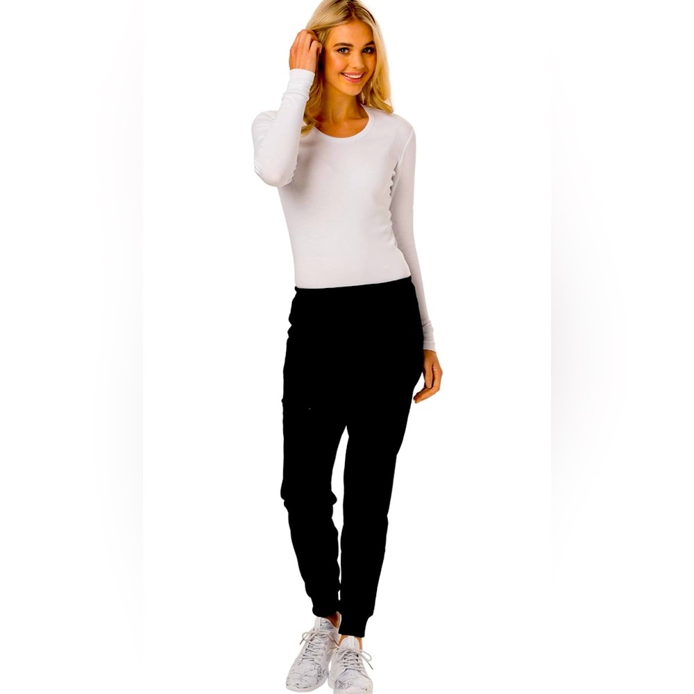 HeartSoul jogger scrub pants petite small